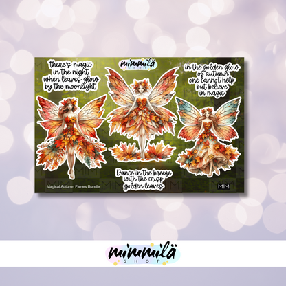 Magical Autumn Fairies Bundle