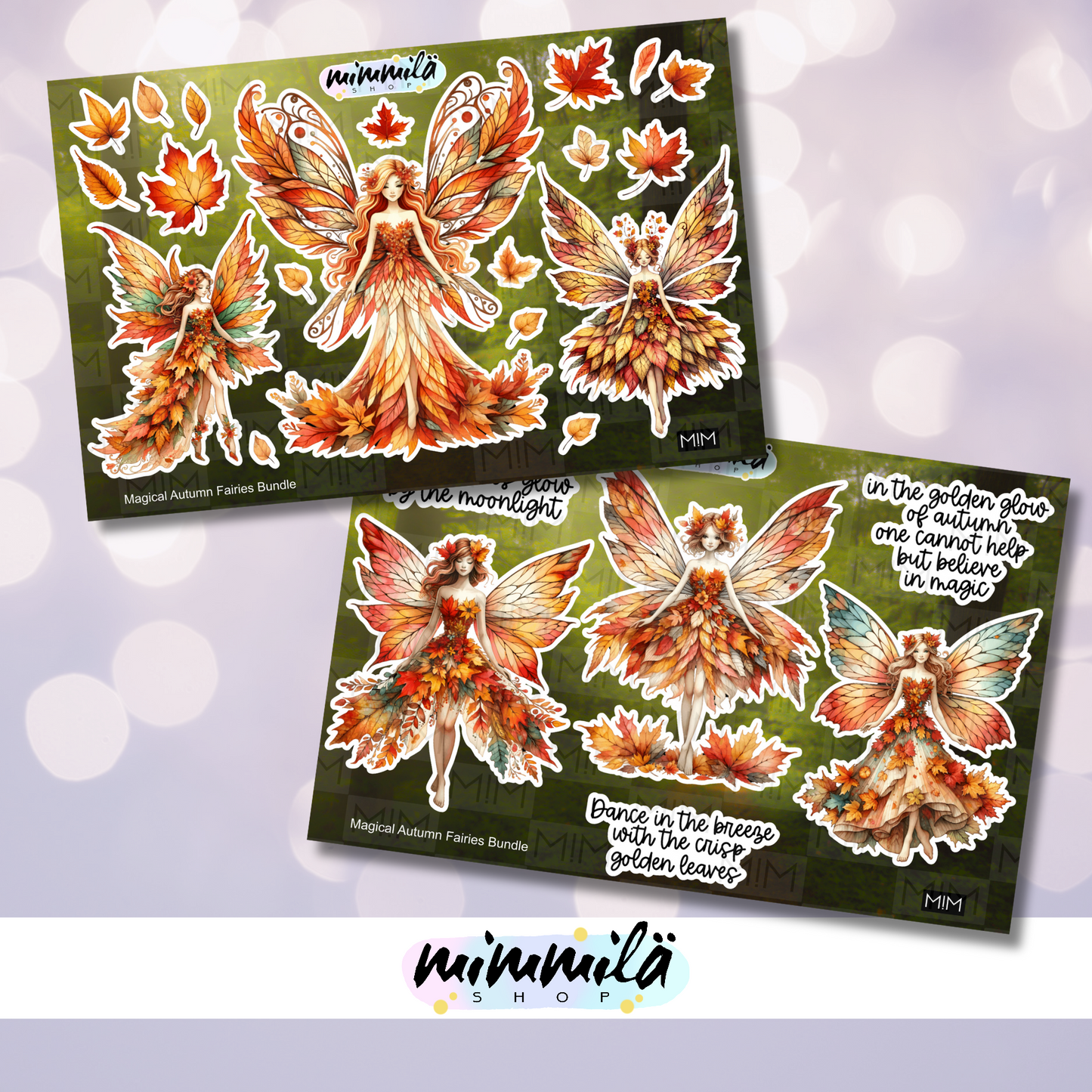 Magical Autumn Fairies Bundle