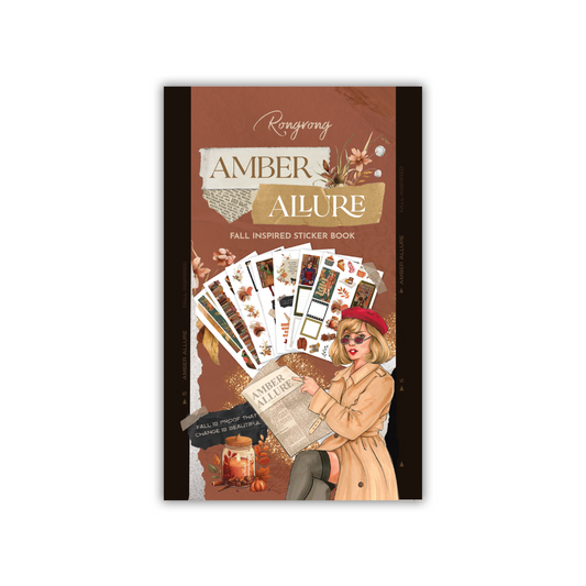 Rongrong: "Amber Allure" Sticker Book