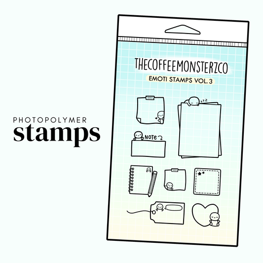 TCMC: Emoti Stamp Set Vol.3