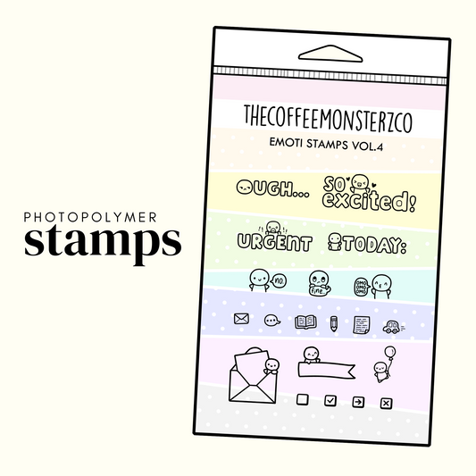TCMC: Emoti Stamp Set Vol.4