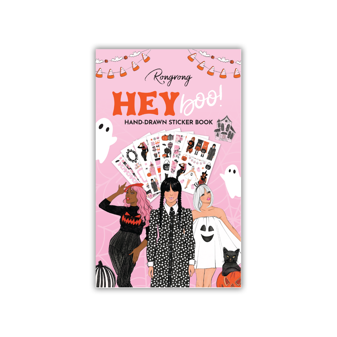 Rongrong: "Hey Boo" Planner Sticker Book