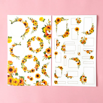 LLP: "Bright Blooms" Sticker Book