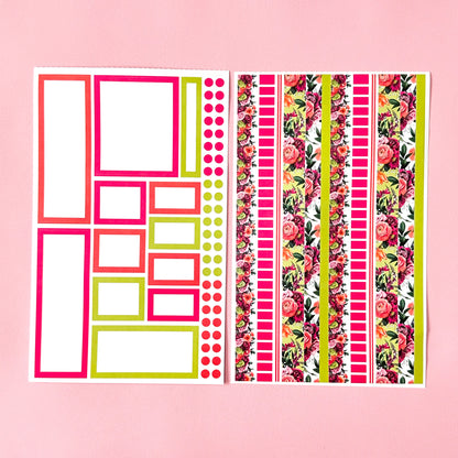 LLP: "Bright Blooms" Sticker Book