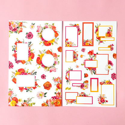 LLP: "Bright Blooms" Sticker Book