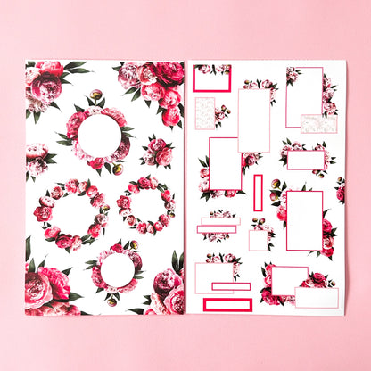 LLP: "Bright Blooms" Sticker Book