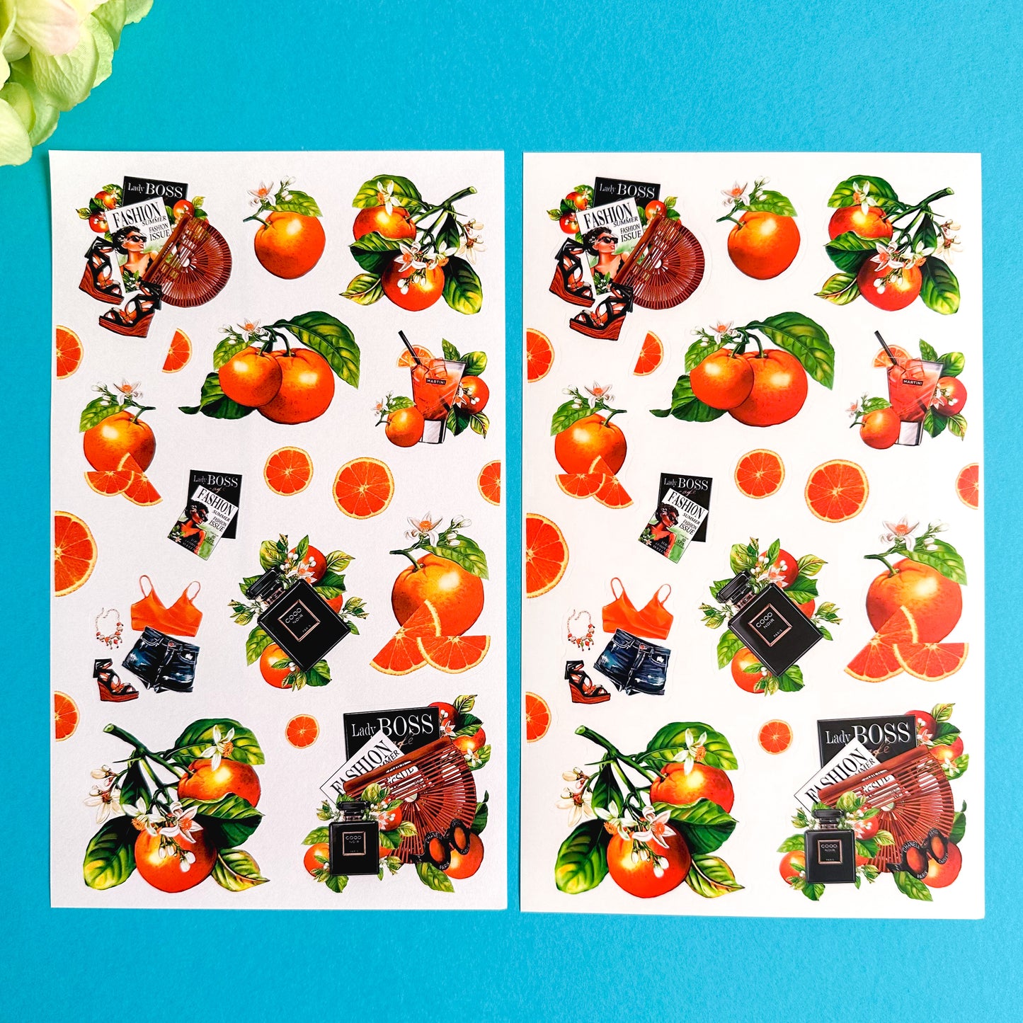 LLP: "Fruits and Florals" Sticker Book
