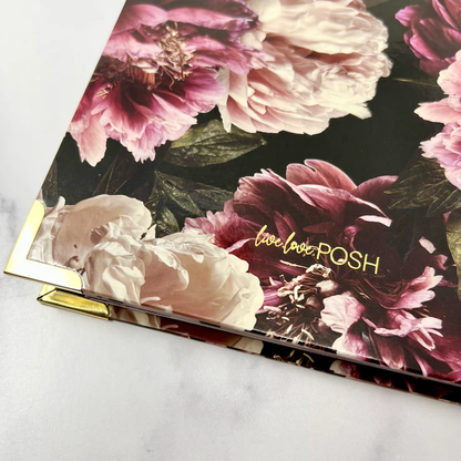 LLP: "Posh Florals" Chipboard Cover Set