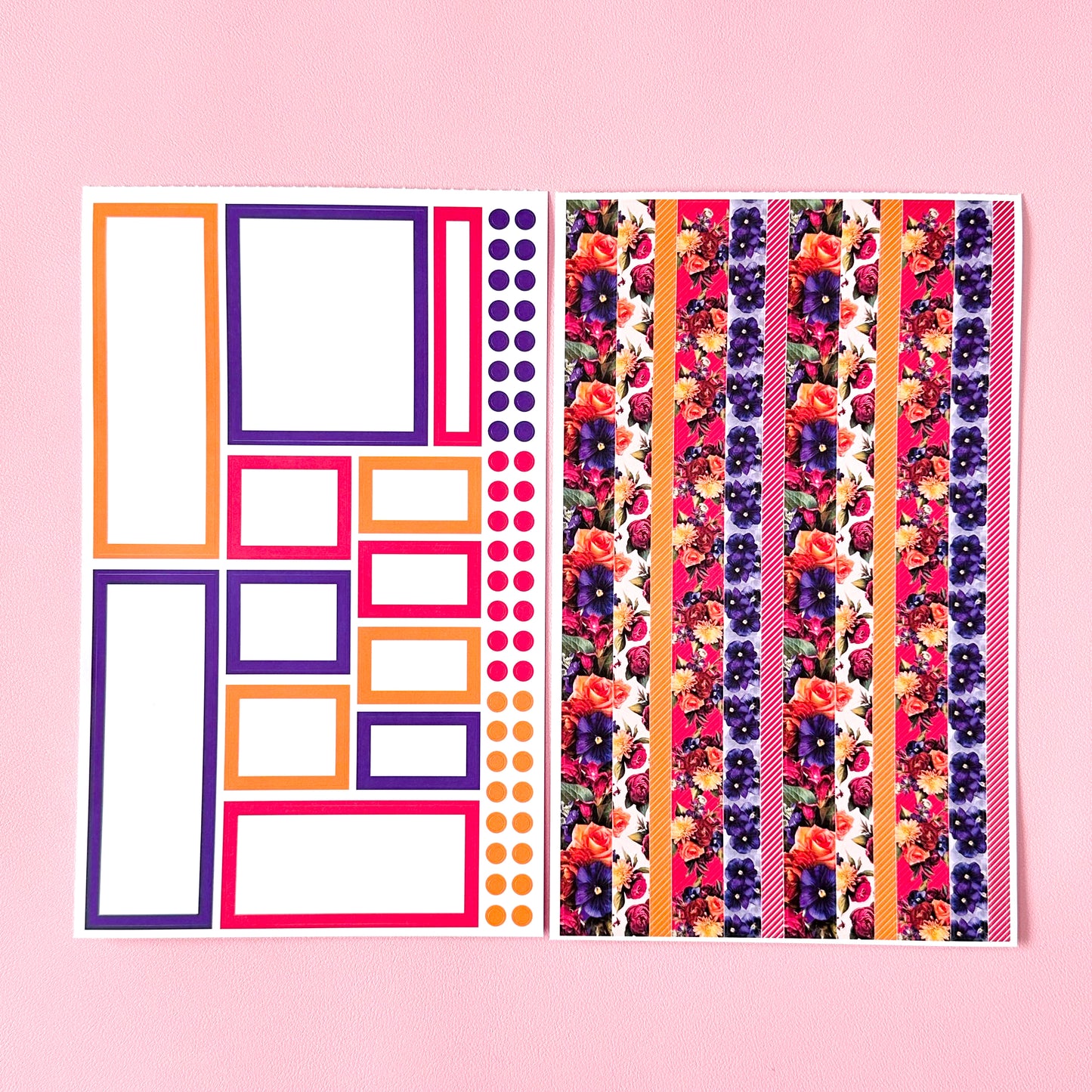 LLP: "Jewel Tone Blooms" Sticker Book