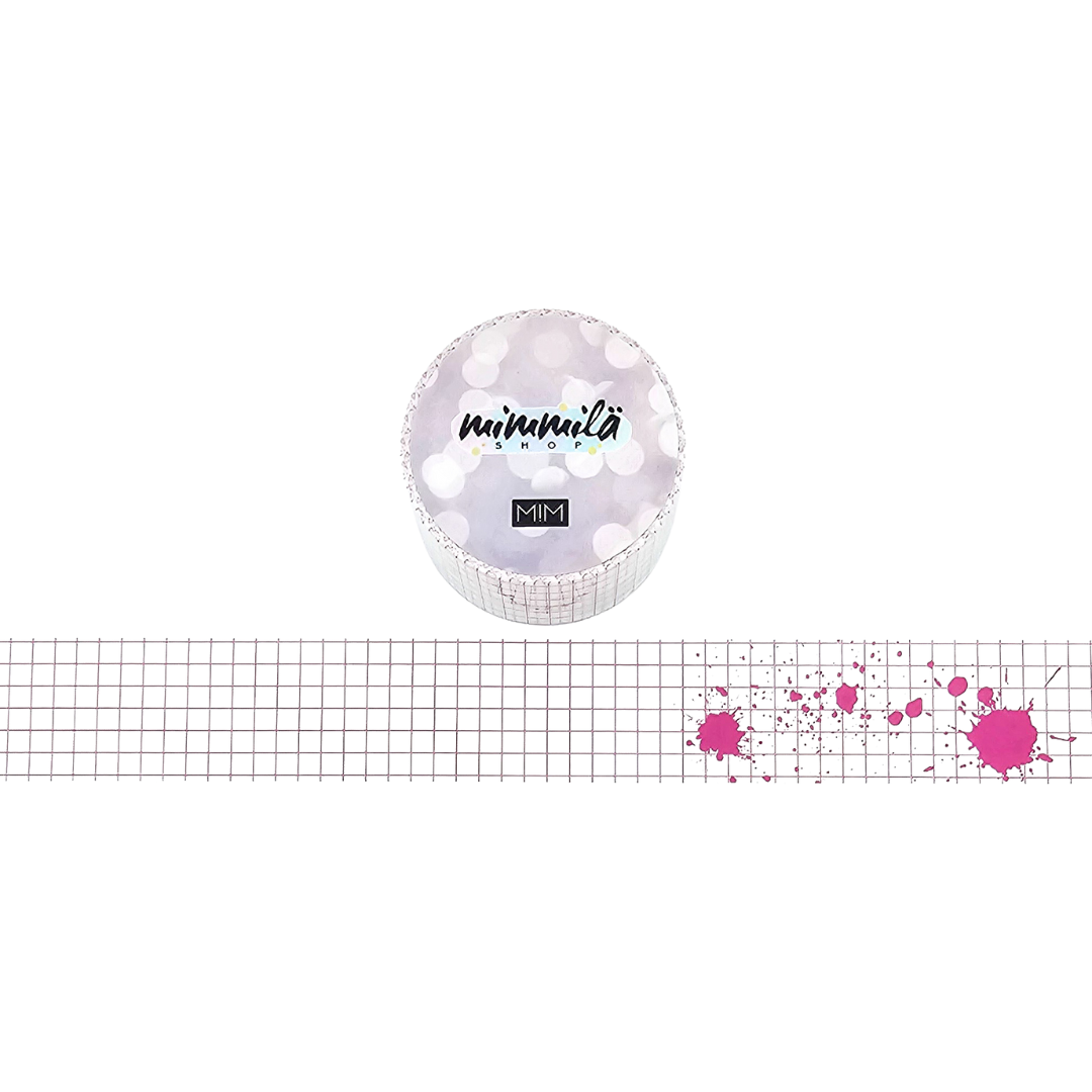 M!M: Inky Grids 25 mm washiteippisetti