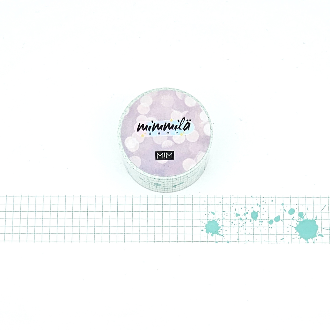 M!M: Inky Grids 25 mm washiteippisetti