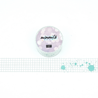 M!M: Inky Grids 25 mm washiteippisetti