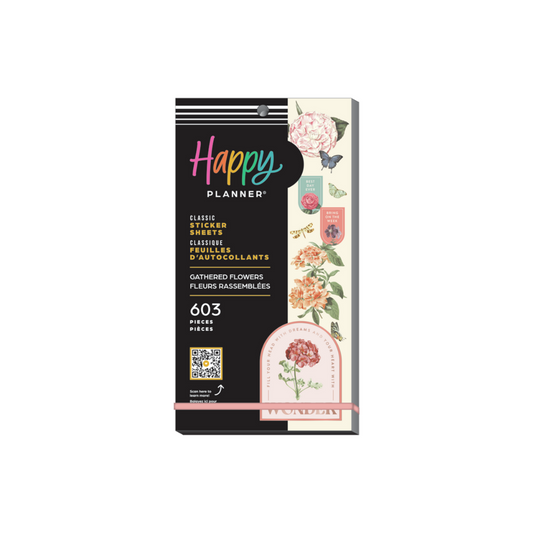 HP: GATHERED FLOWERS CLASSIC 30 SHEET STICKER PACK