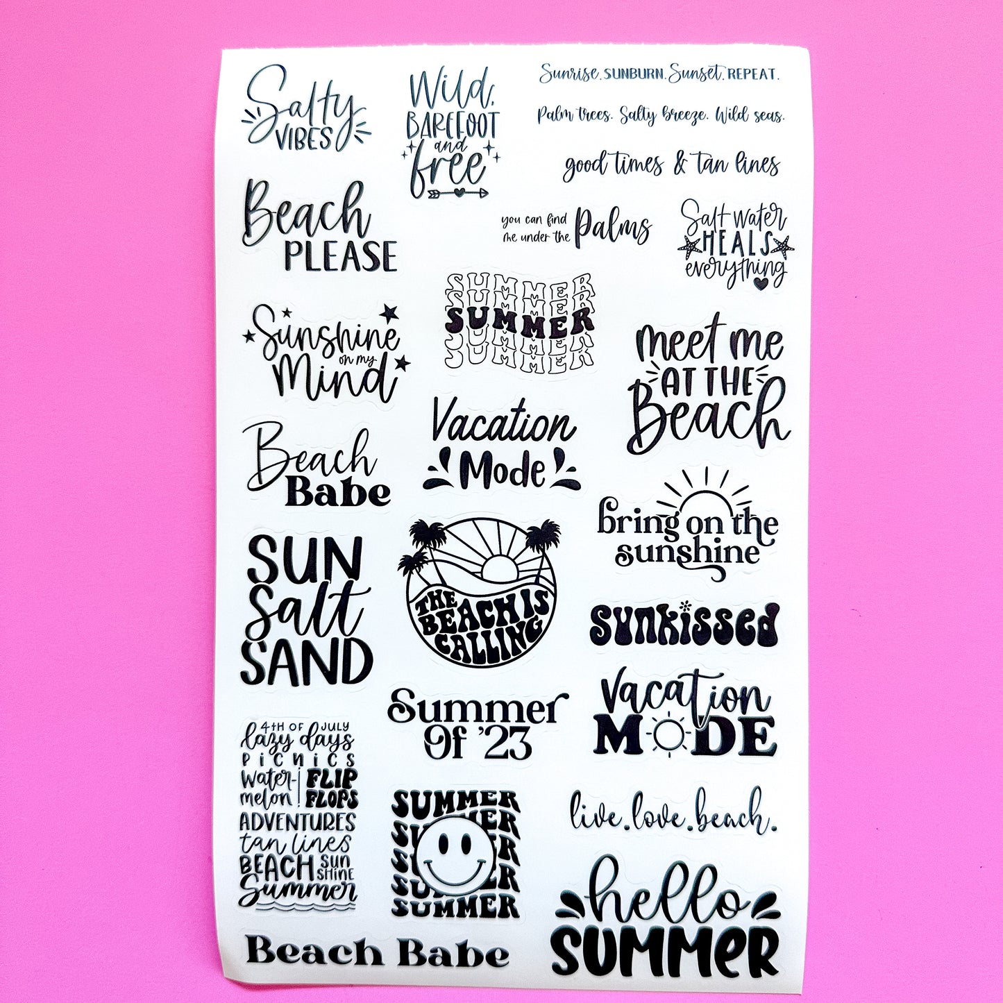 LLP: "Beach Babe" Sticker Book