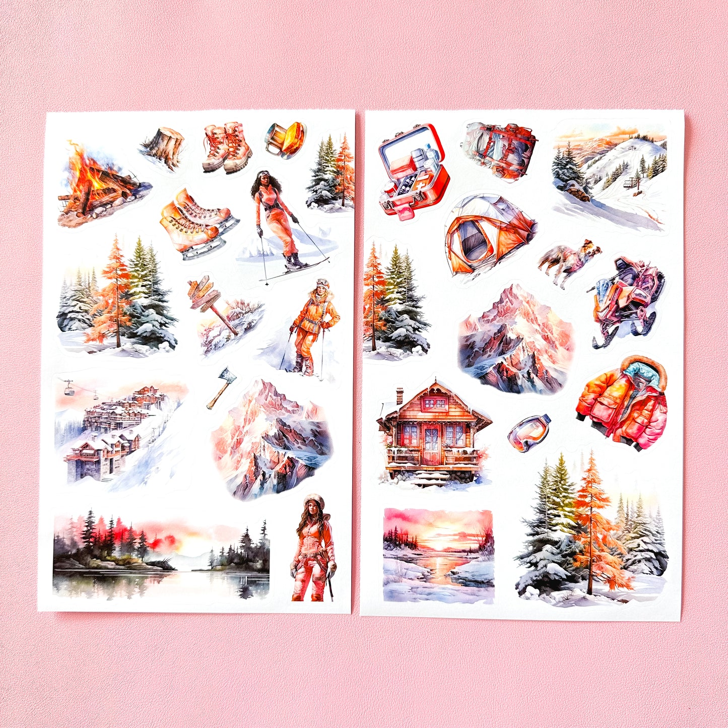 LLP: "Winter Allure" DELUXE Sticker Book