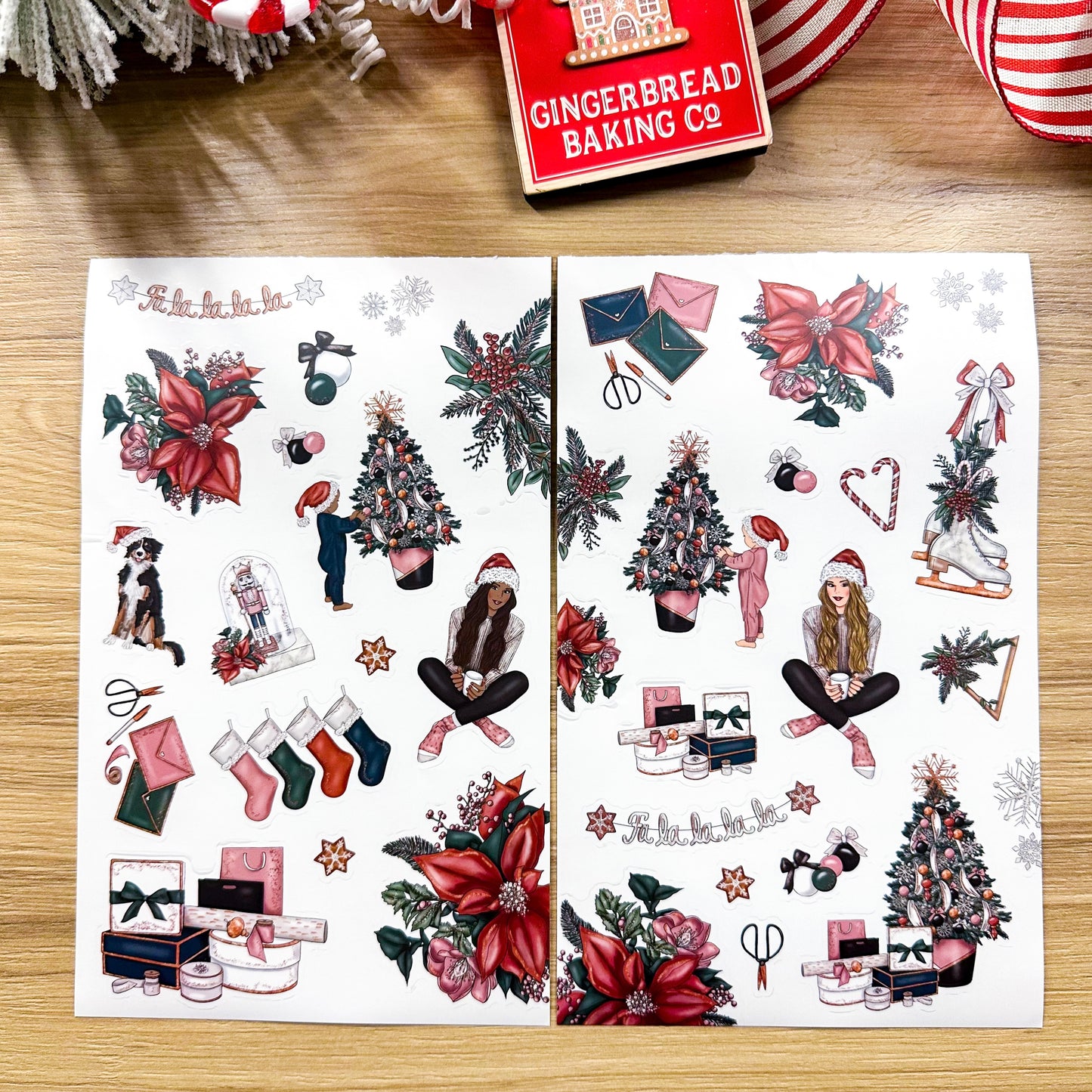 LLP: "Chic Christmas" Sticker Book