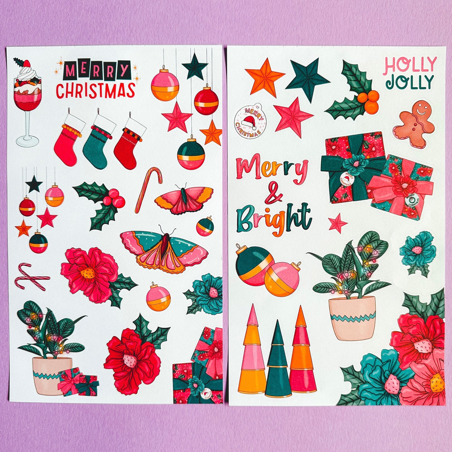 LLP: "Retro Holidays" Sticker Book