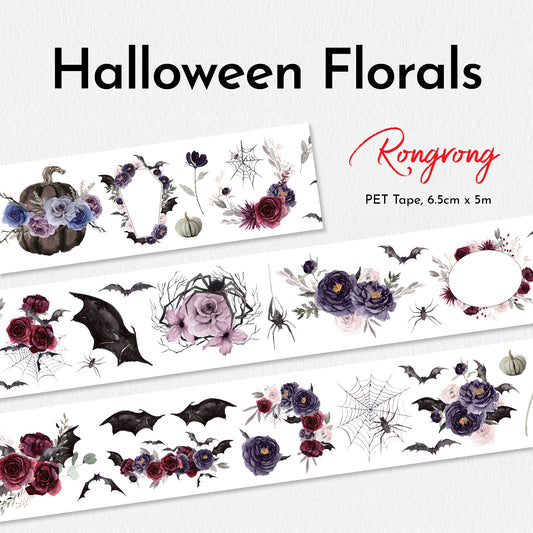 Rongrong: "Halloween Florals" PET tape