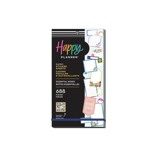 HP: ESSENTIAL BOXES CLASSIC 30 SHEET STICKER PACK