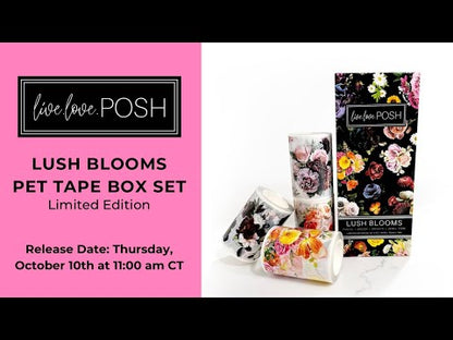 LLP: "Lush Blooms" LIMITED EDITION PET Tape Box Set