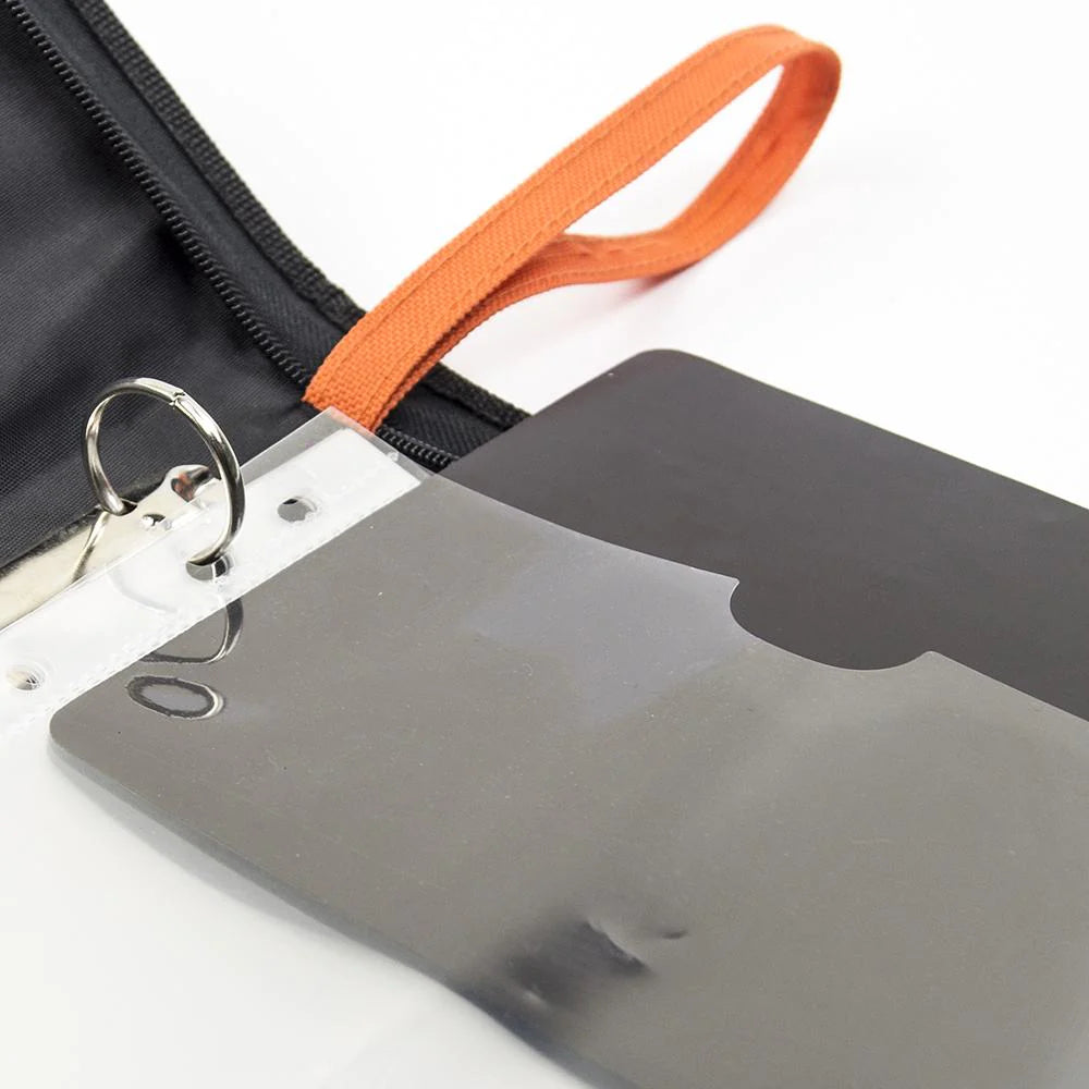 Tonic Luxury Die Case Storage Zipper Folio