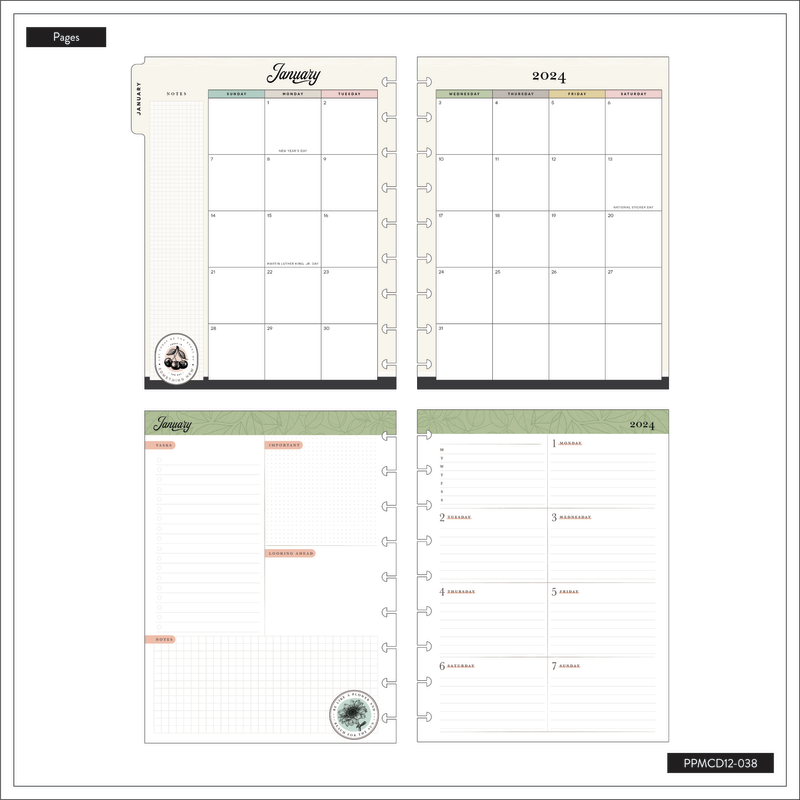 HP: MODERN FARMHOUSE CLASSIC 12 MONTH DELUXE PLANNER