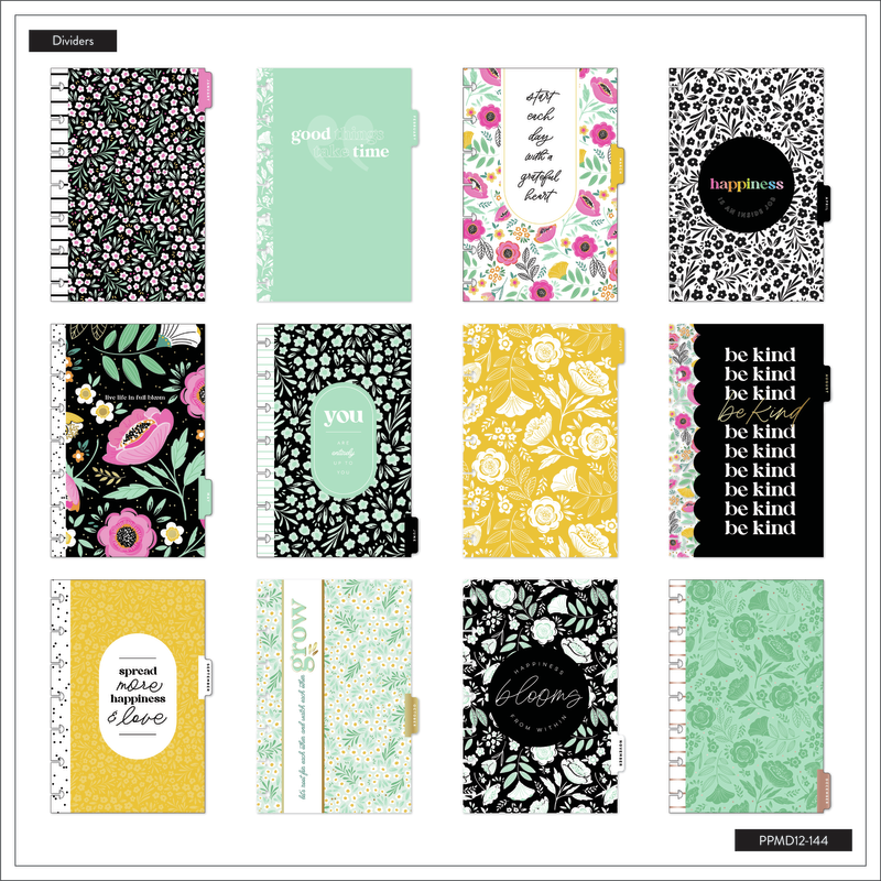 HP: TINY FLORALS MINI 12 MONTH PLANNER