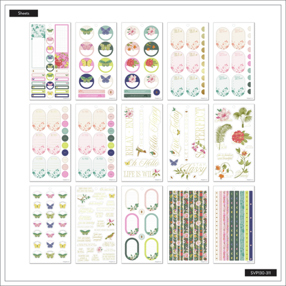 HP: FEATHERS & FLOWERS CLASSIC 30 SHEET STICKER PACK
