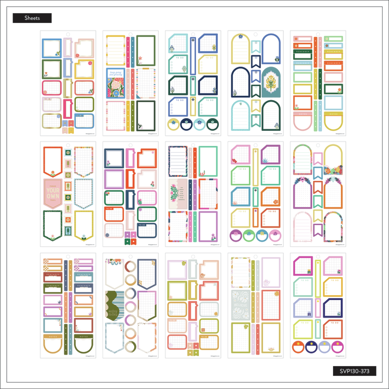 HP: ESSENTIAL BOXES CLASSIC 30 SHEET STICKER PACK