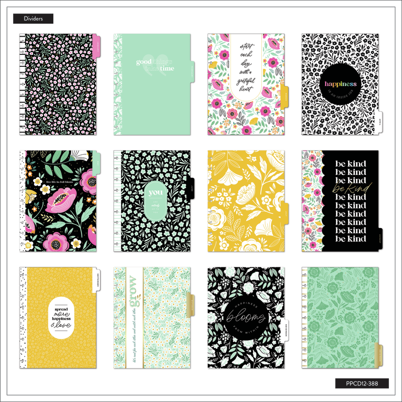 HP: TINY FLORALS CLASSIC 12 MONTH PLANNER