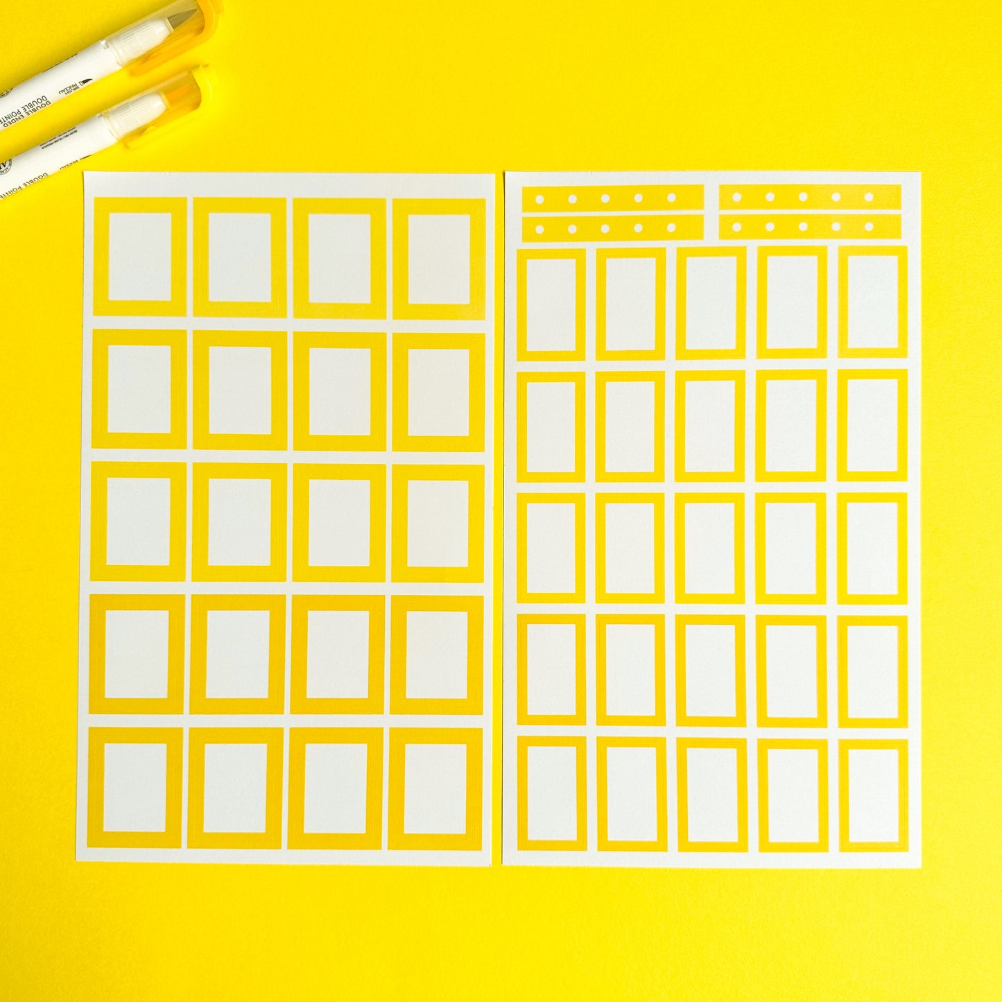 LLP: "Yellow Blooms" Sticker Book