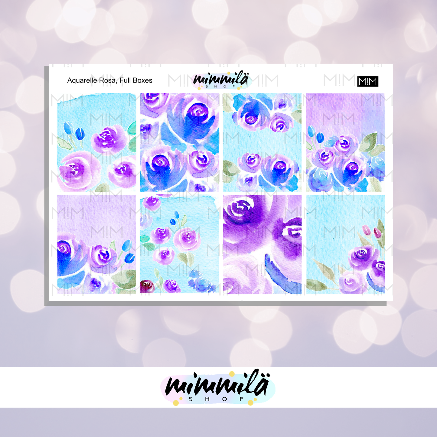 EC/HP Weekly Kit: Aquarelle Rosa